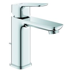 Grohe Cubeo Einhand-Waschtischbatterie M-Size, Einloch, mit Zugstangen-Ablaufgarnitur... GROHE-1017580000 4067393012528 (Abb. 1)