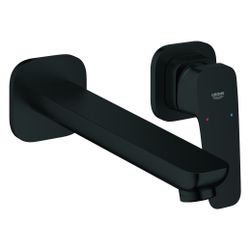 Grohe Cubeo 2-Loch-Waschtischbatterie, Wandmontage, Fertigmontageset , Ausladung 230m... GROHE-1017892430 4067393011989 (Abb. 1)