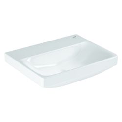 Grohe Waschtisch Euro Keramik, wandhängend, 550x440mm, ohne Hahnloch, ohne Überlauf, ... GROHE-102431SH00 4067393034537 (Abb. 1)