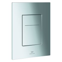 Grohe Arena Aqua Tiles WC-Betätigung, eckig, senkrechte Montage für 2-Mengen-Spülung,... GROHE-1046440000 4067393039167 (Abb. 1)
