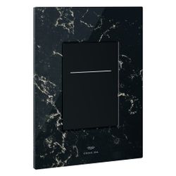 Grohe Arena Aqua Tiles WC-Betätigung, eckig, senkrechte Montage für 2-Mengen-Spülung,... GROHE-104644AU00 4067393039181 (Abb. 1)