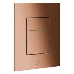 Grohe Arena Aqua Tiles WC-Betätigung, eckig, senkrechte Montage für 2-Mengen-Spülung,... GROHE-104644DA00 4067393039198 (Abb. 1)
