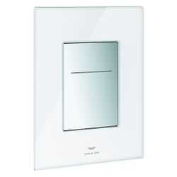 Grohe Arena Aqua Tiles WC-Betätigung, eckig, senkrechte Montage für 2-Mengen-Spülung,... GROHE-104644LS00 4067393039228 (Abb. 1)