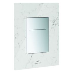 Grohe Arena Aqua Tiles WC-Betätigung, eckig, senkrechte Montage für 2-Mengen-Spülung,... GROHE-104644MV00 4067393039235 (Abb. 1)