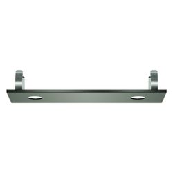 Grohe Rainshower Aqua Deckenbrausen-Abdeckung für 2 Strahlbildner, 334x111mm, Hard Gr... GROHE-104993AL00 4067393045762 (Abb. 1)