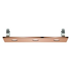 Grohe Rainshower Aqua Deckenbrausen-Abdeckung für 3 Strahlbildner, 334x111mm, Warm Su... GROHE-104994DA00 4067393045892 (Abb. 1)