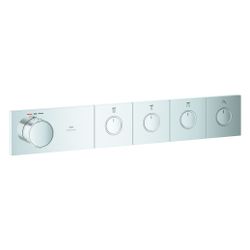 Grohe Grohtherm Aqua Tiles Unterputz-Thermostat, 4 Absperrventile, SmartControl, verc... GROHE-1068670000 4067393073086 (Abb. 1)