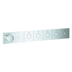 Grohe Grohtherm Aqua Tiles Unterputz-Thermostat, 5 Absperrventile, SmartControl, Chro... GROHE-1068680000 4067393073161 (Abb. 1)