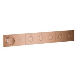 Grohe Grohtherm Aqua Tiles Unterputz-Thermostat, 5 Absperrventile, SmartControl, Warm... GROHE-106868DA00 4067393073222 (Abb. 1)