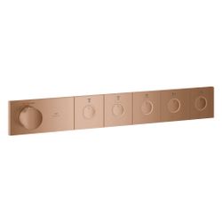 Grohe Grohtherm Aqua Tiles Unterputz-Thermostat, 5 Absperrventile, SmartControl, Warm... GROHE-106868DL00 4067393073215 (Abb. 1)