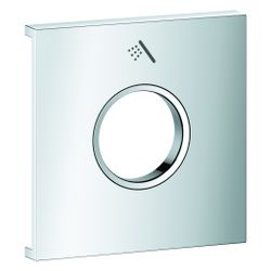 Grohe Grohtherm Aqua Tiles Metallplatte, Symbol Handbrause für Grohtherm Aqua Tiles U... GROHE-1068910000 4067393073840 (Abb. 1)
