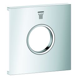 Grohe Grohtherm Aqua Tiles Metallplatte, Symbol Kopfbrause 6, für Grohtherm Aqua Tile... GROHE-1071740000 4067393075745 (Abb. 1)