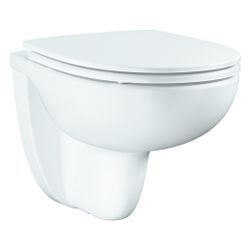 Grohe Wand-Tiefspül-WC Set Bau Keramik, mit Bau Keramik Wand-WC 112 948 SH00 und WC-S... GROHE-112949SH00 4067393096498 (Abb. 1)