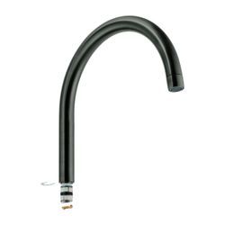 Grohe C-Auslauf für Minta Einhand-Spültischbatterie, Hard Graphite gebürstet, 13043AL0... GROHE-13043AL0 4005176598432 (Abb. 1)