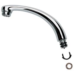 Grohe Gussauslauf schwenkbar, Niederdruck, Ausladung 120mm, Chrom, 13463000... GROHE-13463000  (Abb. 1)