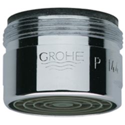 Grohe Mousseur Strahlregler, Außengewinde M28x1, Durchflussklasse C, 30l/min bei 3 bar, Aquamarin, 1... GROHE-13927S00  (Abb. 1)
