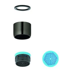 Grohe Mousseur, Innengewinde, M22x1, Durchflussklasse A, 13,5-15,0l/min, Hard Graphite ... GROHE-13928AL0 4005176598463 (Abb. 1)