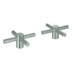 Grohe Atrio Kreuzgriffe Supersteel, 1 Paar, ein Set mit "H" und "C" Markierung, ein Set... GROHE-14215DC0 4005176762277 (Abb. 1)