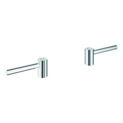 Grohe Atrio Hebelgriffe 1 Paar, Chrom, ein Set mit "H" und "C" Markierung, ein Set ohne... GROHE-14216000 4005176762291 (Abb. 1)