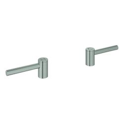 Grohe Atrio Hebelgriffe 1 Paar, Supersteel, ein Set mit "H" und "C" Markierung, ein Set... GROHE-14216DC0 4005176762314 (Abb. 1)