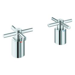 Grohe Atrio Kreuzgriffe, 1 Set mit H und C Markierung, 1 Set ohne Warm-Kalt-Markierung,... GROHE-14217DA0 4067393062486 (Abb. 1)