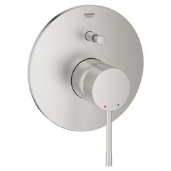 Grohe Essence Einhand-Wannenbatterie, Fertigmontageset für Rapido E, Supersteel, 19285D... GROHE-19285DC1 4005176371110 (Abb. 1)