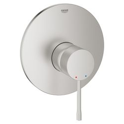 Grohe Essence Einhand-Brausebatterie, Fertigmontageset für Rapido E, Supersteel, 19286D... GROHE-19286DC1 4005176371158 (Abb. 1)