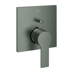 Grohe Allure Einhand-Wannenbatterie, Hard Graphite gebürstet, Fertigmontageset für Rapi... GROHE-19315AL1 4005176514111 (Abb. 1)