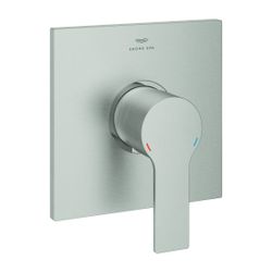 Grohe Rapid Allure Einhand-Brausebatterie Fertigmontageset Supersteel für Rapido SmartB... GROHE-19317DC1 4005176954139 (Abb. 1)