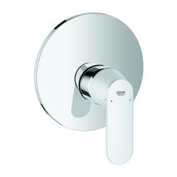 Grohe Eurosmart C Einhand-Brausebatterie, Fertigmontageset für Rapido E, Chrom, 1938300... GROHE-19383000 4005176874765 (Abb. 1)