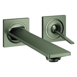 Grohe Allure 2-Loch-Waschtischbatterie, Wandmontage, Fertigmontageset 212mm Ausladung, ... GROHE-19386MG2 4005176946547 (Abb. 1)