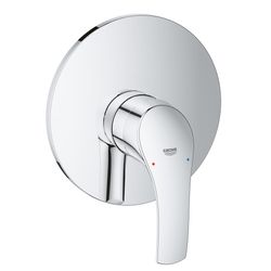 Grohe Eurosmart Einhand-Brausebatterie, Fertigmontageset für Rapido E, Chrom, 19451002... GROHE-19451002 4005176862335 (Abb. 1)