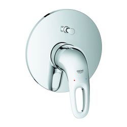 Grohe Eurostyle Einhand-Wannenbatterie, Fertigmontageset für Rapido E, Chrom, 19506003... GROHE-19506003 4005176334399 (Abb. 1)