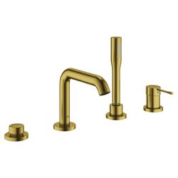 Grohe Essence 4-Loch-Einhand-Wannenkombination mit Sena Stick Handbrause, mit Temperatu... GROHE-19578GN1 4005176426483 (Abb. 1)