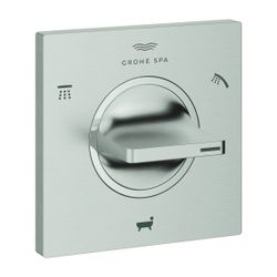 Grohe Allure 3-Wege-Umstellung Supersteel, Fertigmontageset für 29033... GROHE-19590DC1 4005176954184 (Abb. 1)