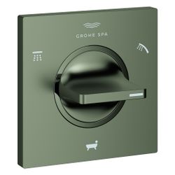 Grohe Allure 3-Wege Umstellung, Fertigmontageset für 29 033, Satin Graphite, 19590MG1... GROHE-19590MG1 4005176947209 (Abb. 1)
