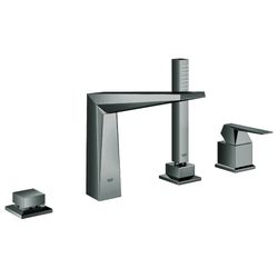 Grohe Allure Brillant 4-Loch Einhand-Wannenkombination, eigensicher, Hard Graphite, 19787A01... GROHE-19787A01  (Abb. 1)