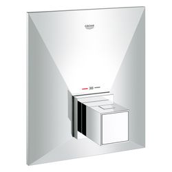 Grohe Allure Brilliant Thermostat-Zentralbatterie, Fertigmontageset für Rapido T, Chrom, 19887000... GROHE-19887000  (Abb. 1)