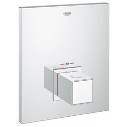 Grohe Grohtherm Cube Thermostat-Zentralbatterie, Fertigmontageset Rapido T, Chrom, 19961000... GROHE-19961000  (Abb. 1)
