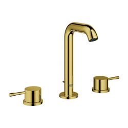 Grohe Essence 3-Loch-Einhand-Waschtischbatterie Cool Sunrise, 1 1/4" Zugstangen Ablaufg... GROHE-20296GL1 4067393033660 (Abb. 1)