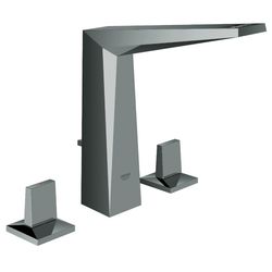 Grohe Allure Brilliant 3-Loch-Waschtischbatterie, 1/2", Standmontage, Zugstangen-Ablaufgarnitur 1 1/... GROHE-20344A00  (Abb. 1)