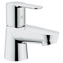 Grohe BauEdge Waschtisch-Standventil, 1-Loch-Montage, 5,7l/min, Chrom, 20421000... GROHE-20421000 4005176934353 (Abb. 1)