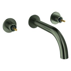Grohe Atrio Private Collection 3-Loch-Waschtischbatterie, Wandmontage, für Hebelgriffe,... GROHE-20587MG0 4005176944154 (Abb. 1)