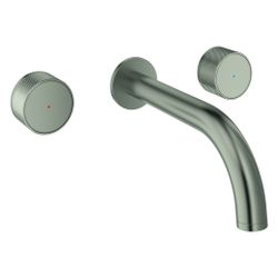 Grohe Atrio Private Collection 3-Loch-Waschtischbatterie, Wandmontage, Knopfbetätigung,... GROHE-20589MS0 4005176946585 (Abb. 1)