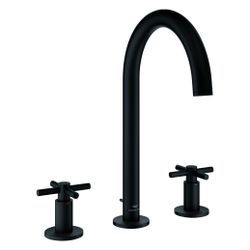 Grohe Atrio 3-Loch-Waschtischbatterie, mit Kreuzgriffen, Zugstangen-Ablaufgarnitur 1 1/... GROHE-20643KF0 4067393056652 (Abb. 1)