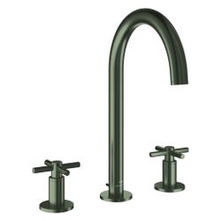 Grohe Atrio 3-Loch-Waschtischbatterie, mit Kreuzgriffen, Zugstangen-Ablaufgarnitur 1 1/... GROHE-20643MG0 4005176944512 (Abb. 1)