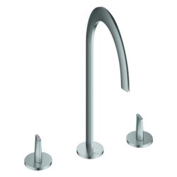Grohe Atrio Icon 3D 3-Loch-Waschtisch-Standbatterie, EcoJoy, Push-open Ablaufgarnitur 1... GROHE-20664SD0 4005176763243 (Abb. 1)