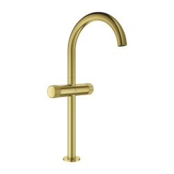 Grohe Atrio PC Waschtisch-Einlochbatterie XL-Size, Cool Sunrise gebürstet, Knopfbetät.,... GROHE-21142GN0 4005176509872 (Abb. 1)