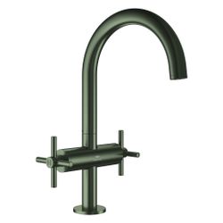 Grohe Atrio Waschtisch-Einlochbatterie, L-Size, mit Kreuzgriffen, Push-open Ablaufgarni... GROHE-21144MG0 4005176944567 (Abb. 1)