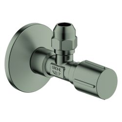Grohe Eckventil, Wandanschluss 1/2", Abgang 3/8", Schubrosette, Metallgriff, Quetschver... GROHE-22037MS0 4005176945342 (Abb. 1)